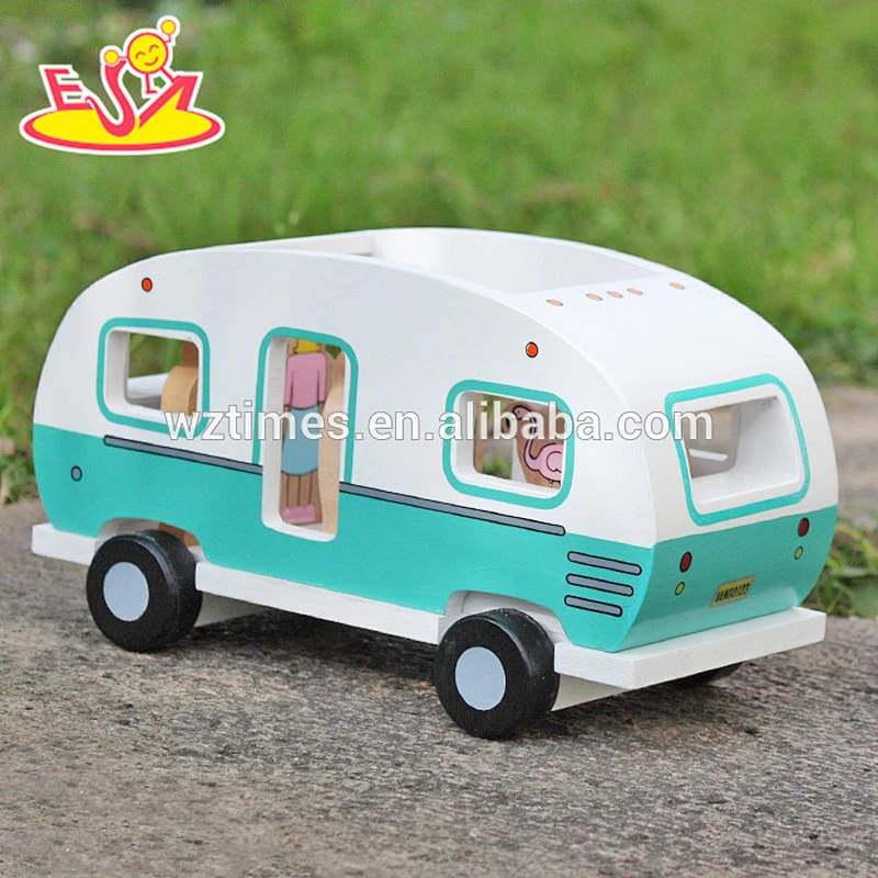 top fashion people and animals wooden toy car plans for children W04A313