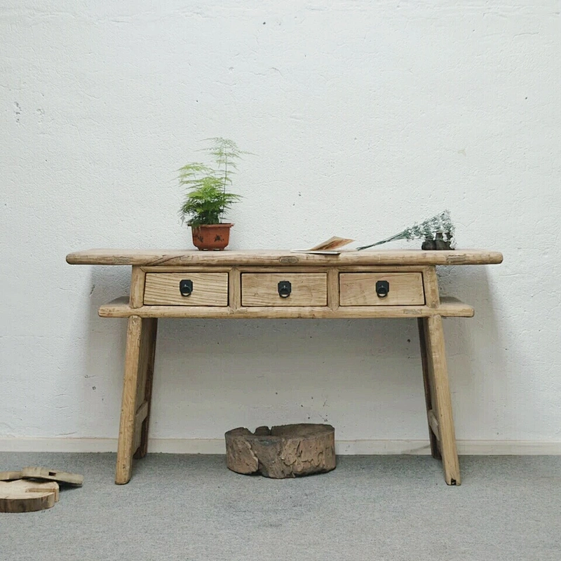 chinese antique reclaimed recycle  luxury furniture shabby chic hall table