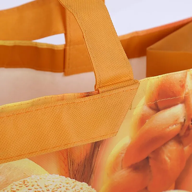 Guaranteed quality custom orange non-woven bag for packaging