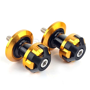 6mmx1.00p Motorcycle Swing arm Rear Spools Frame Sliders For Yamaha FZ1
