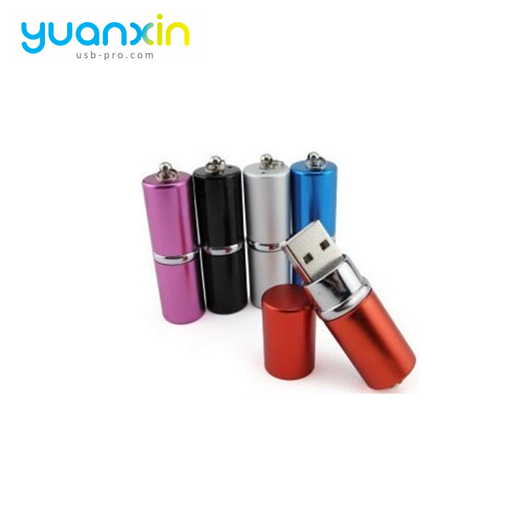 Multi-color Metal USB Flash Drive With Cover