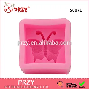DIY Butterfly character silicone mold for soap making 3d soap molds