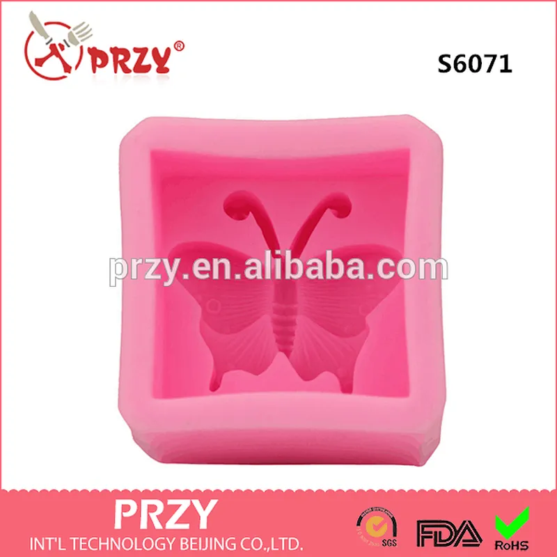 DIY Butterfly character silicone mold for soap making 3d soap molds