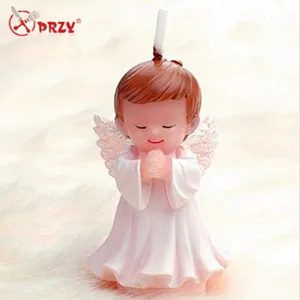 3D Boy Girl Angel Silicone Candle Mold Fondant Cake Decorating Mould Baby Silicone Soap Molds