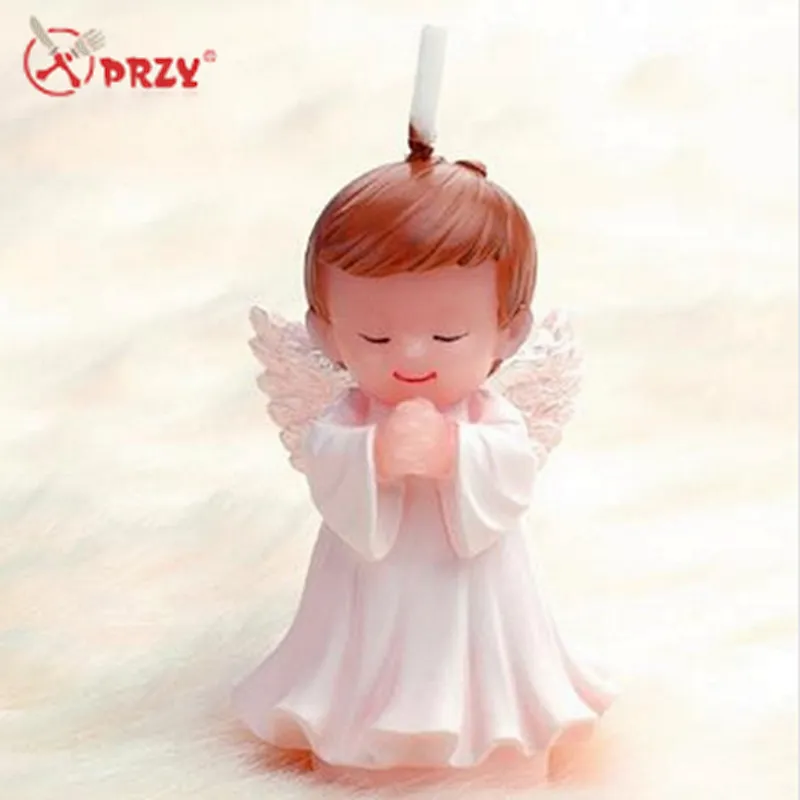3D Boy Girl Angel Silicone Candle Mold Fondant Cake Decorating Mould Baby Silicone Soap Molds