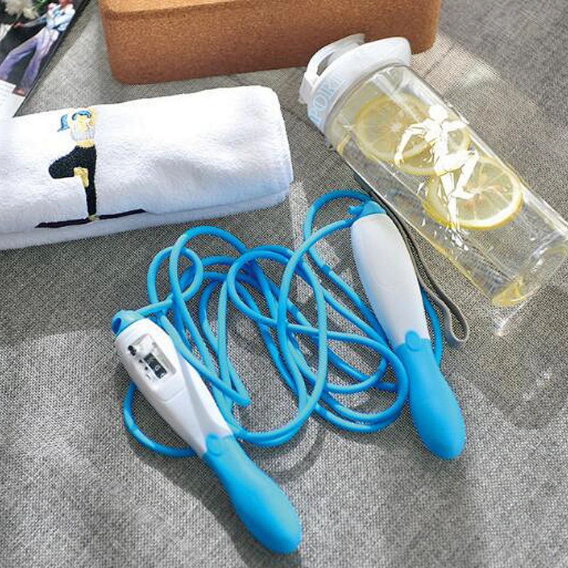 Creative Customized Logo Gift Health Sports 3 Piece of Set Sport Water Cup Rope Skipping Towel Set