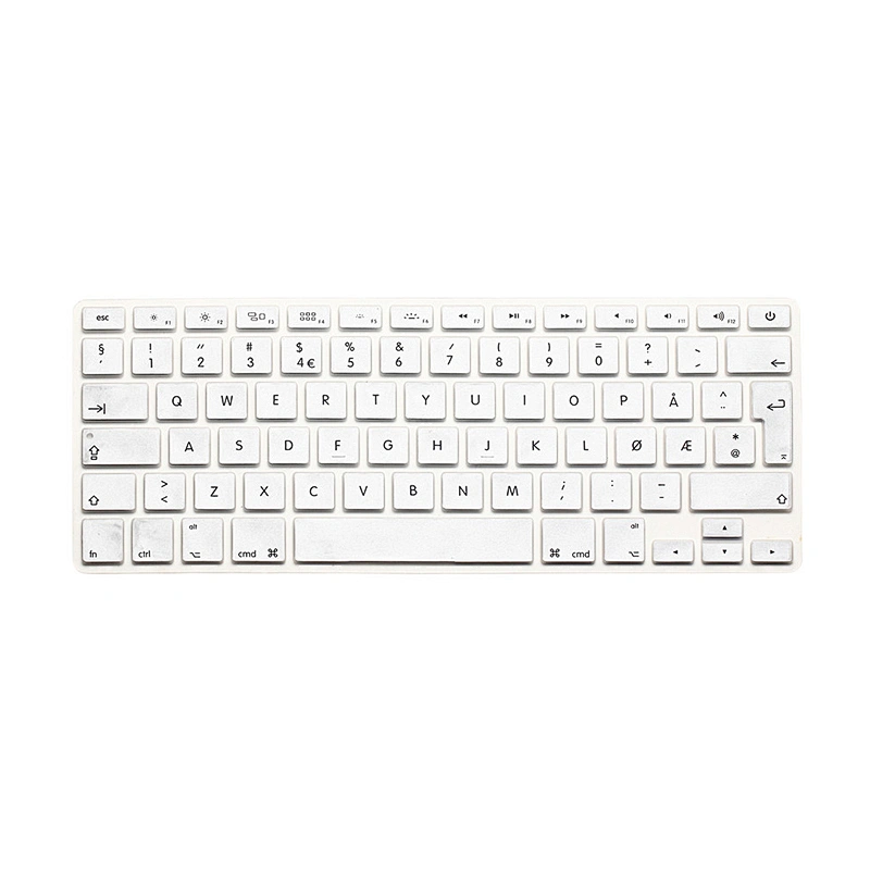 norwegian Keyboard Skin Silicone Laptop skin For macbook air keyboard cover Air 13