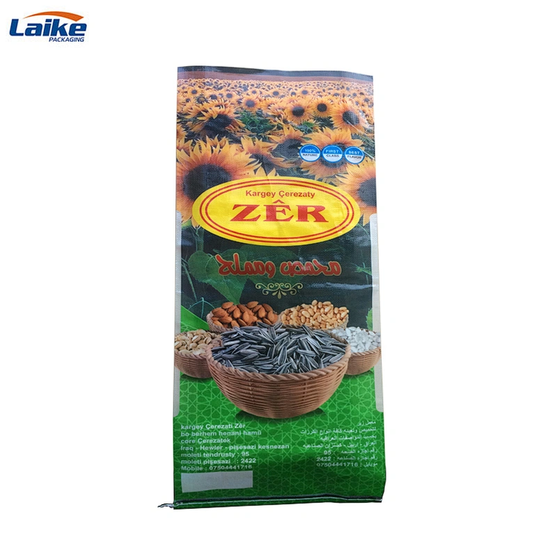 10kg 15kg 20kg 25kg Agricultural bopp laminated pp woven sunflowers /corn seeds packaging sack bag