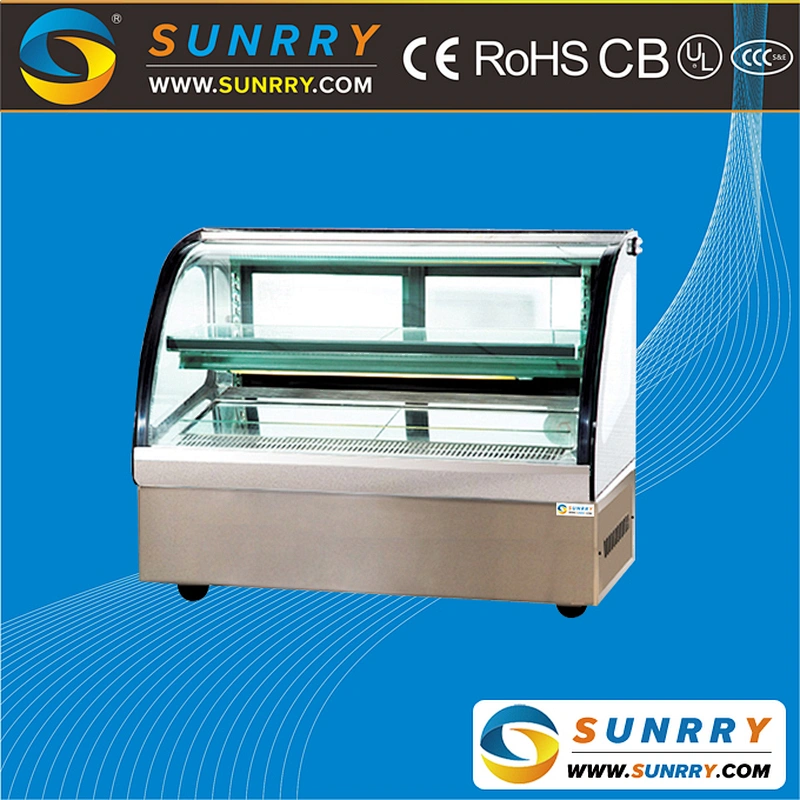 Counter Top Cake Showcase 2 Shelves Bakery Cake Showcase and Modern Cake Showcase(SY-CS215T SUNRRY)