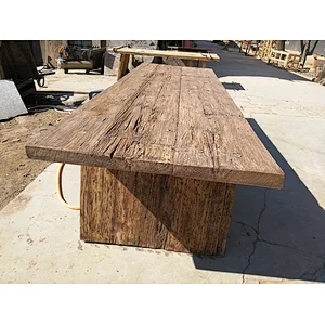 Furniture rustic Large Dinning Table With solid wood wholesale vintage furnture