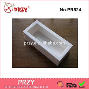 PR524 Silicone mold toast mode finished handmade soap tools 700g tall, thin mold wholesale