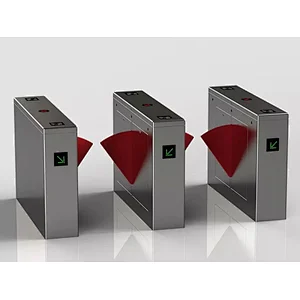Half Height Fast Speed Security System Public Swing Barrier Turnstile