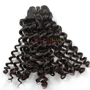 NEW!!!High Quality 100% Cuticle aligned Human Hair Weaving Peruvian Kinky Curl Hair