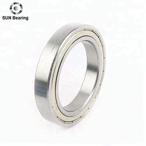 61916ZZ Thin Section Deep Groove Ball Bearing