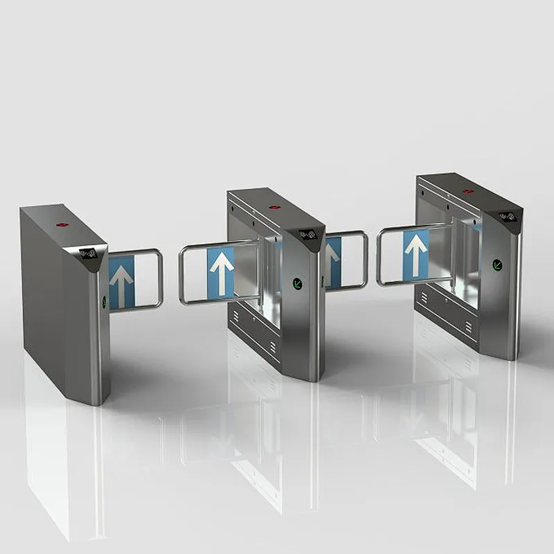 High Quality Electronic Swing Gate Barrier Access Control Turnstile With UHF Reader