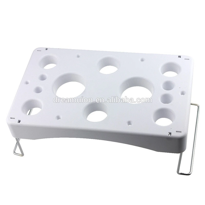 White Decorating Icing Cake Bag Holder Plastic Pastry Silicone Feet Organizer Durable
