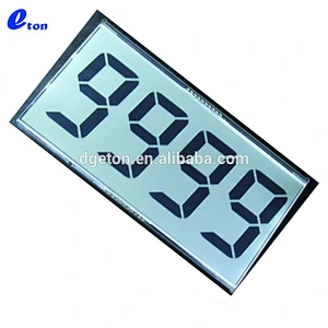 4 digit segment custom TN LCD display screen