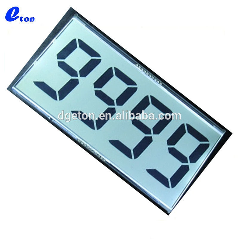 4 digit segment custom TN LCD display screen