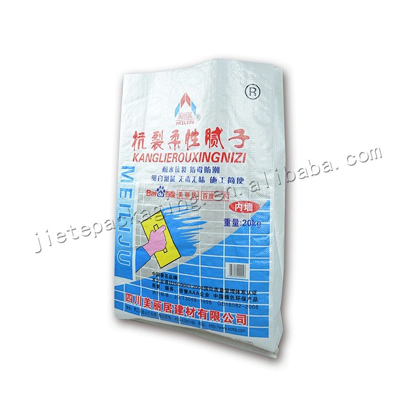 Plastic pp woven cement bag 25kg for soap, washing powder,cement industrial bag