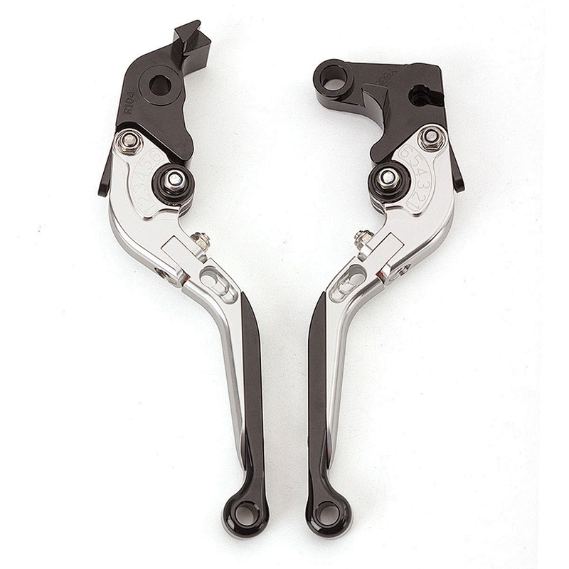 Six adjustable folding CNC brake and clutch lever motorcycle