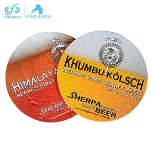 Beer mat /custom photo printing coaster,oem round coaster