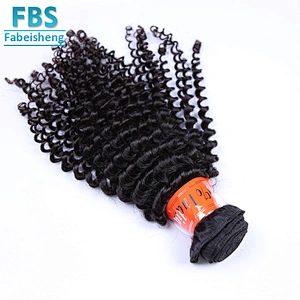 2018 FBS hot selling 100% human hair waving deep curly wholesale
