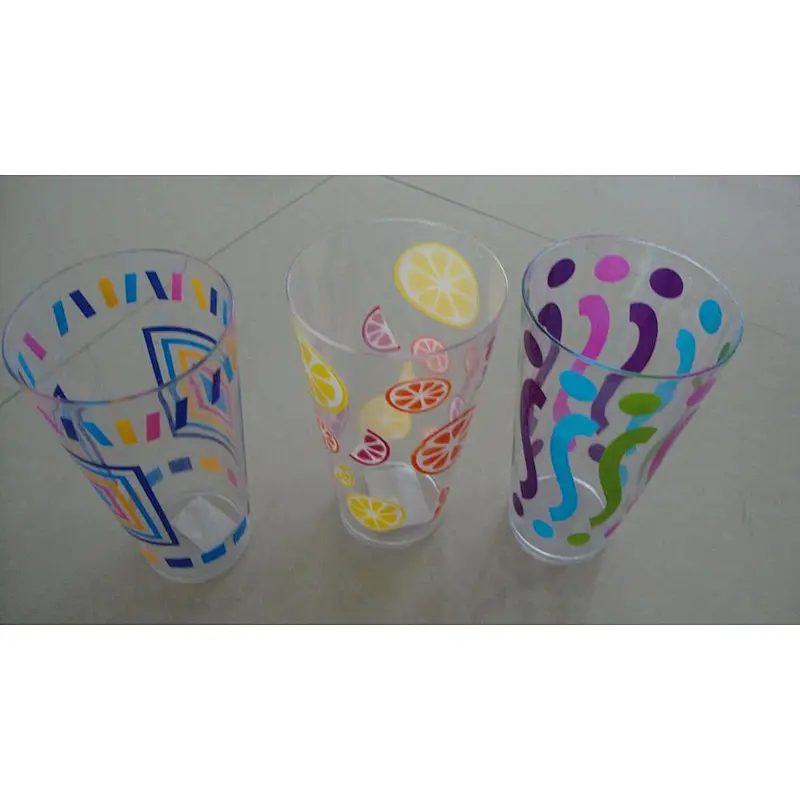 Factory Wholesale Customized logo 400ml Plastic Coffee Mug