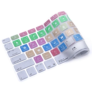 Dust Proof Studio One silicone keyboard Shortcuts Keyboard for macbook pro 13 retina air pro