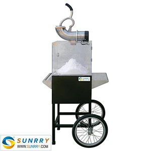Commercial industrial ice crusher machine