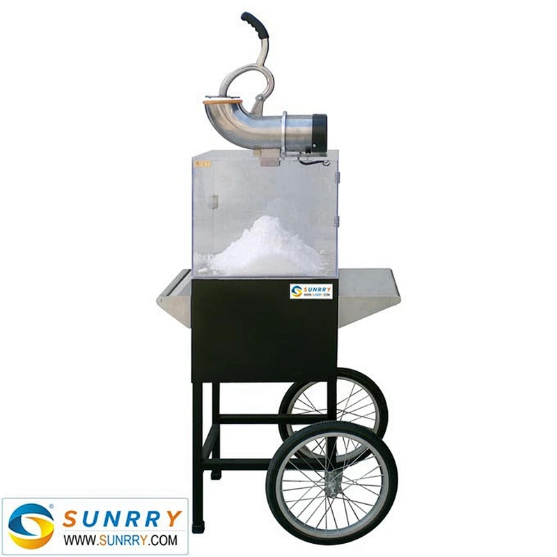 Commercial industrial ice crusher machine