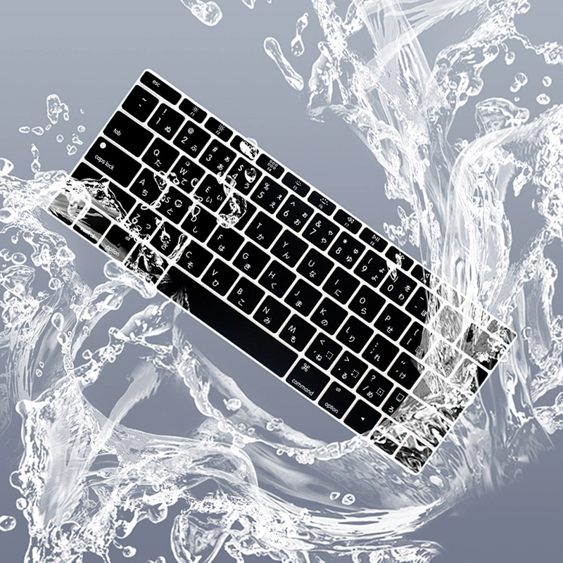English version Keyboard Cover Silicone Skin for macbook 12 and For Mac NEW Pro 13 (No Touch Bar) ,Japanese Keyboard Protecter