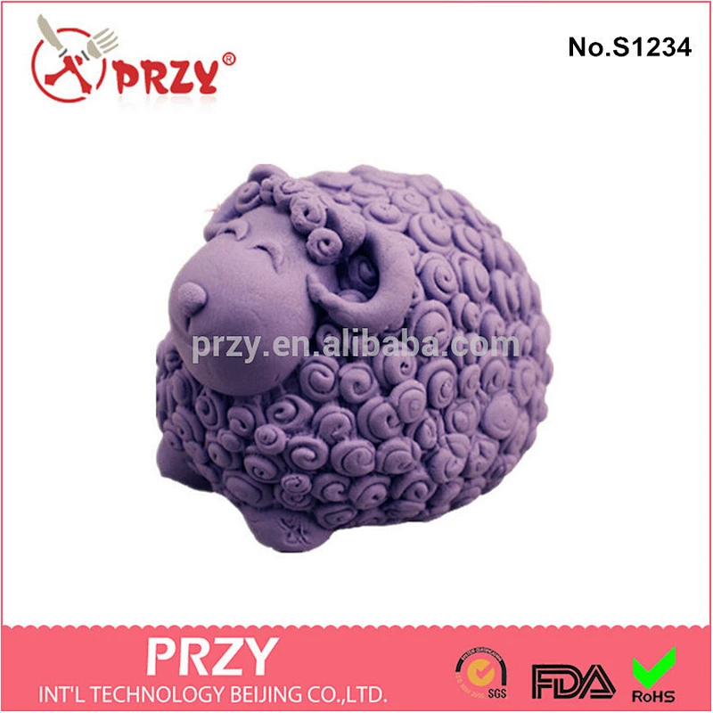 3d sheep handmade soap mold silicone molds