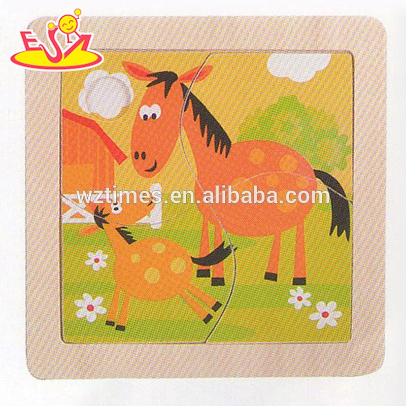 wholesale funny wooden puzzle for children top fashion wooden puzzle for children W14C191