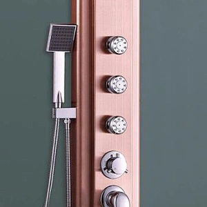 Hot selling pink wall panel bath waterproof shower panel for bathroom