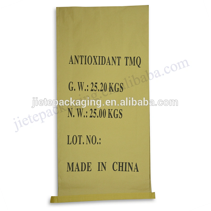 Industrial and agricultural use 25kg paper laminated plastic polypropylene bag for frozen food,cement,plaster