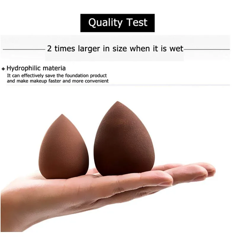 1Piece Sponge Blender Set with Powder Puff Makeup Sponge Holder
