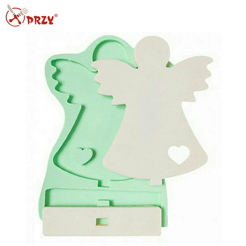 Silicone angle heart home decoration desk bedside table mold
