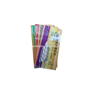 Customized design printing 25kg pp woven jasmine rice packing bag