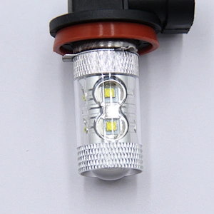 LANDJOY 870lm white 300lm yellow 50W XBD chip H8/H11 led fog light bulb