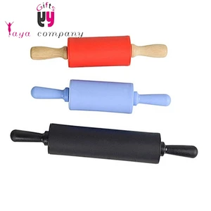 Silicone kid rolling pin with many size and colors