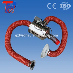 China New recycled plastic hopper dryer plastic powder dryer for injection molding machines with heat pipe 200kg