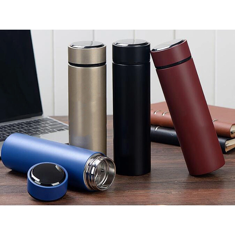 The best present matt vacuum cup food grade PP material stainless steel flask