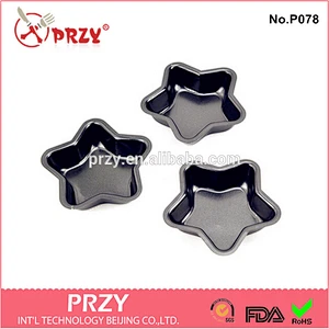 Metal star molding /non-stick cookware non-stick cake mold