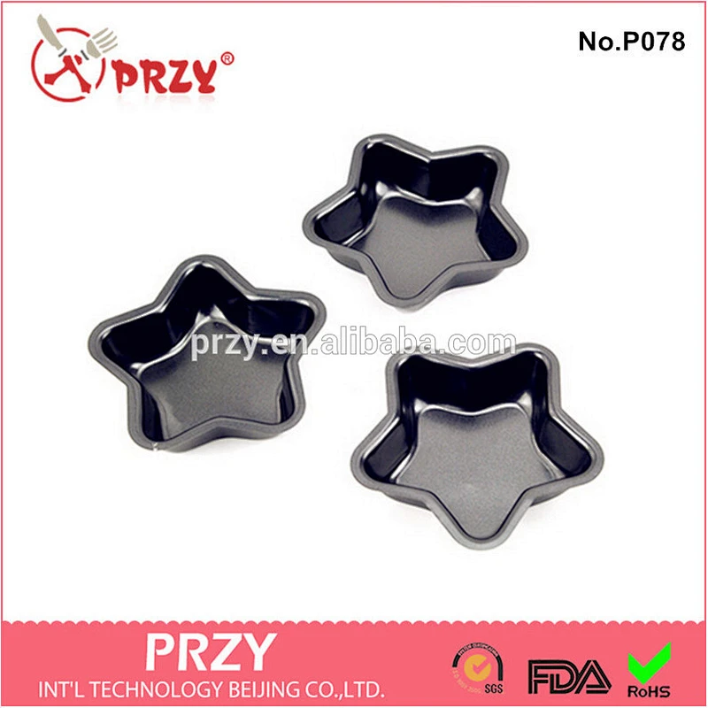 Metal star molding /non-stick cookware non-stick cake mold