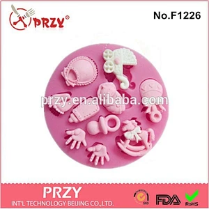 Silicone Mold for Baking Tools ,Kitchen Baby Accessories Cake Fondant Mold