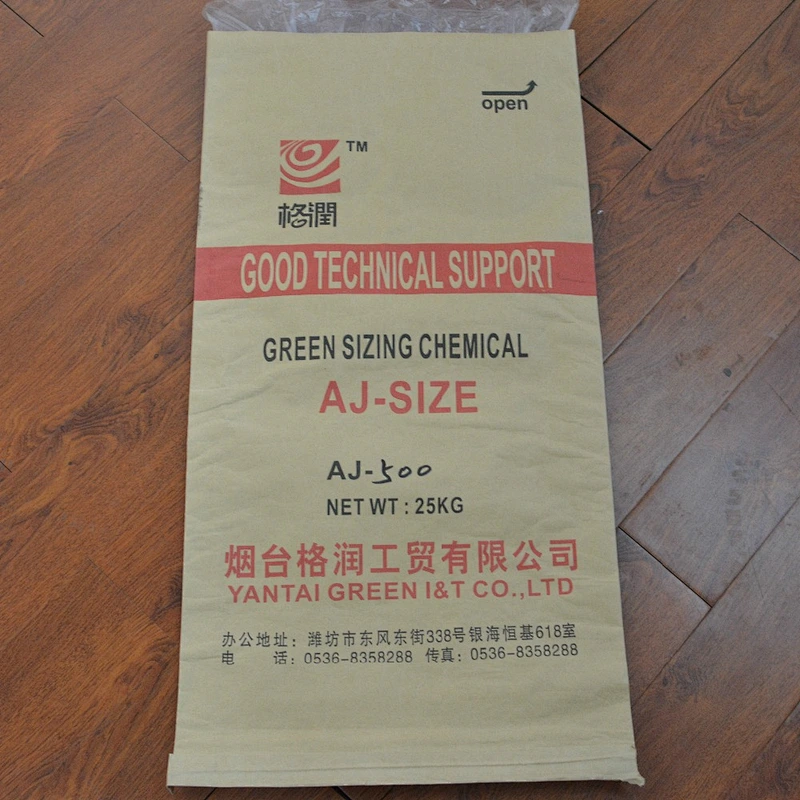 25kg industrial use plastic cement kraft paper bag for gypsum powder,dry motar