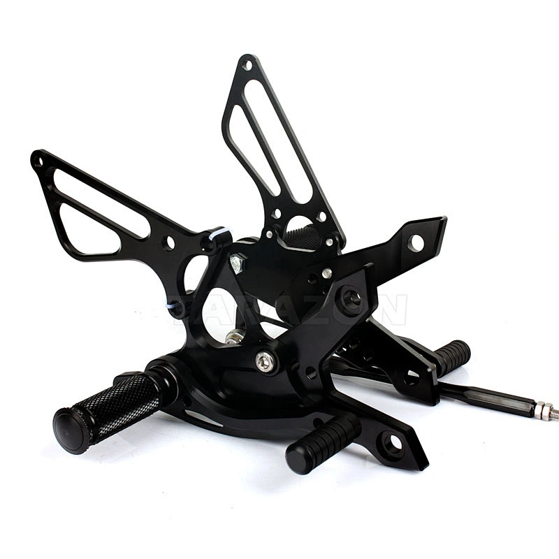 CNC motorcycle aluminum Adjustable Rear sets for Kawasaki