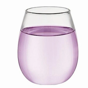 Handmade blown glass cup lead free high borosilicate glass cup for mousse dessert
