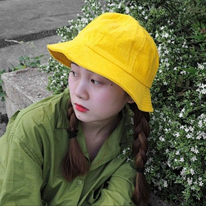 2019 custom hip hop Japan Yellow style bucket hats UV protect print bucket hats fishing cap