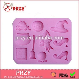 DIY Cake Mold Halloween Silicone Cake Baking